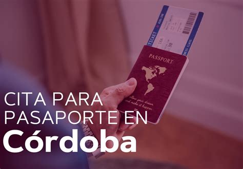 citas en córdoba|SRE Veracruz (Córdoba): cita para pasaporte